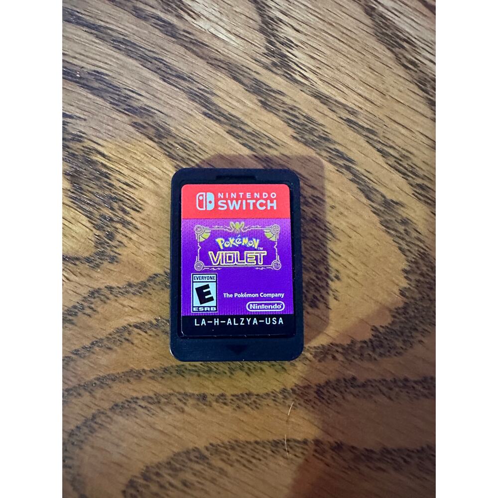 Pokemon Violet Nintendo Switch Game Only No Case